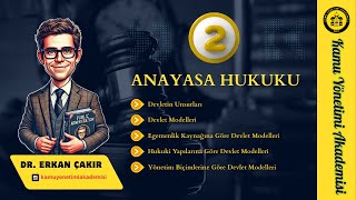 #Anayasa Hukuku 2 ➡️ Dr. Erkan ÇAKIR