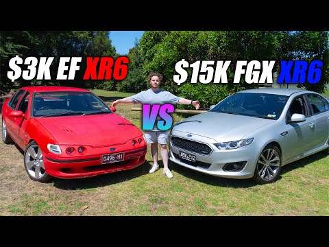 IS THE FGX XR6 FALCON 20 YEARS AHEAD OF THE EF XR6?