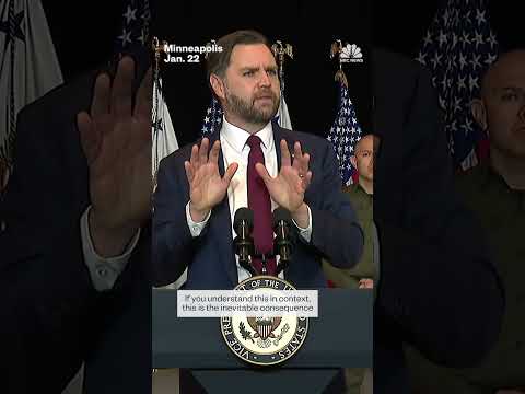 Vance defends ICE mission in Minneapolis