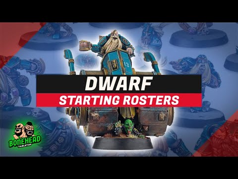 NEW Dwarf Blood Bowl 2025 Starting Rosters (Season 3)