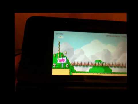 Mario maker Spring 'GLITCH'