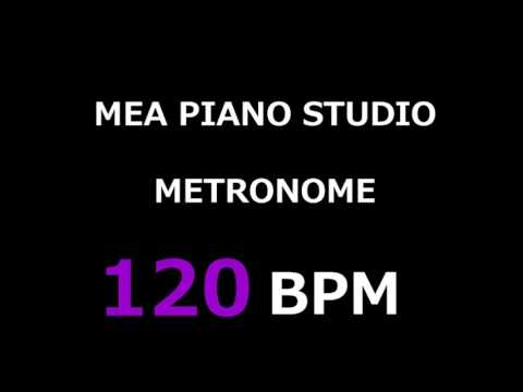 MEA Piano Studio Web Metronome 120 bpm
