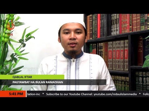 Pagtawbat ha Bulan Ramadhan - Sheikh Abdussabour Muhaimin Sakili (Tausug)