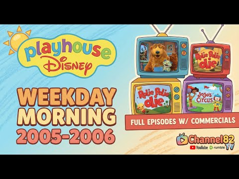 Playhouse Disney Weekday Morning Block (2005-2006) ★ Full Nostalgic Recording | Channel82 TV