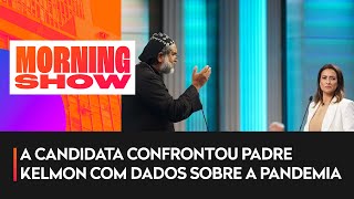 Soraya para Padre Kelmon: ‘O senhor não tem medo de ir para o inferno?’