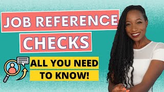 Job Reference Checks: All You Need to know when applying for a job