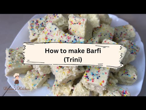 How to make Barfi - Trini Recipe