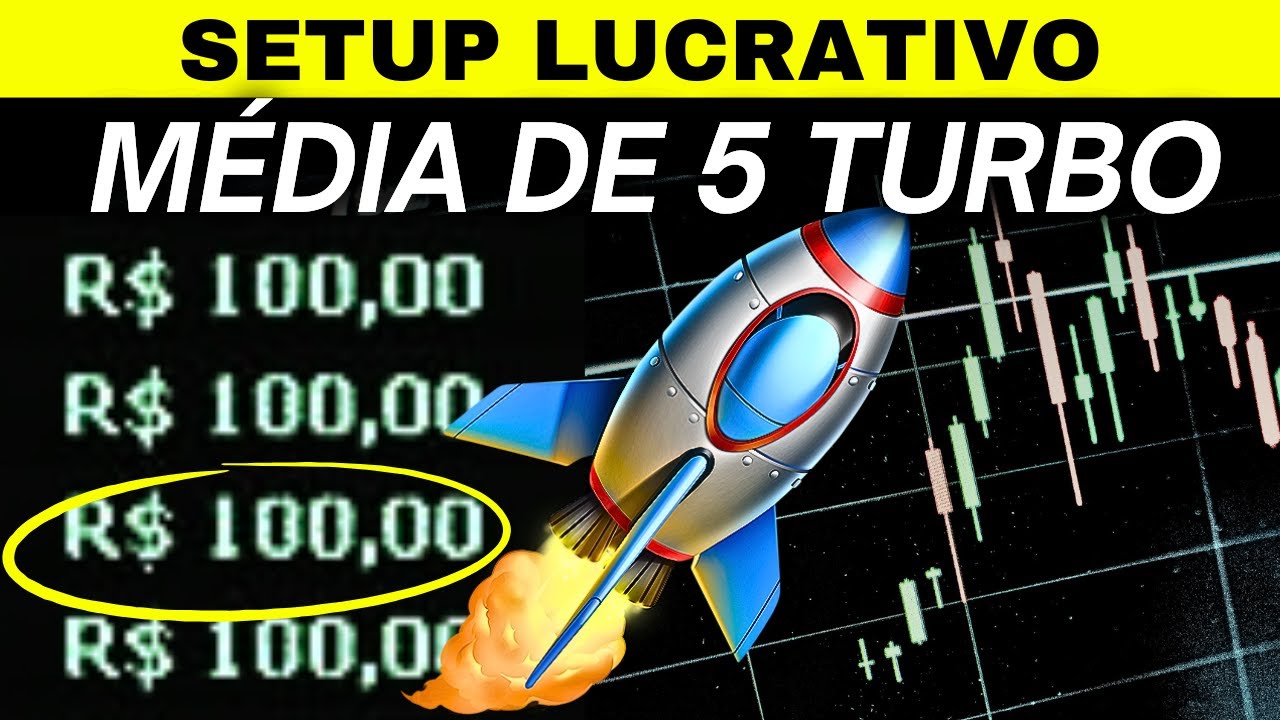 LUCRANDO COM A MÉDIA DE 5! Setup de Day Trade Lucrativo para Ações na Bolsa de Valores.