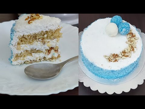 Raffaello Cake/Almond Cake/Desiccated Coconut Cake