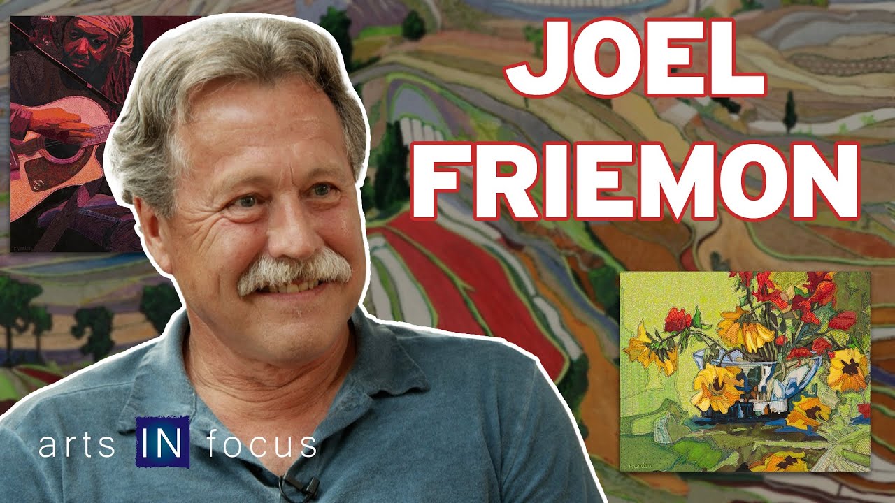 Painting with Fabric: Conversation w/ Artist Joel Friemon | arts IN focus