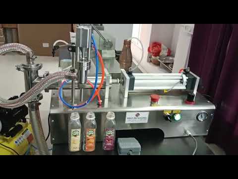 Semi Automatic Liquid Filling Machine videos