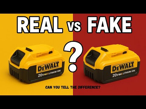 I Bought a Counterfeit DeWalt Battery… Here’s What I Found