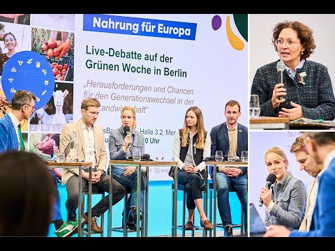 FoodForEurope Podcast 65 - Berlin Green Week: focus on generational renewal in agriculture