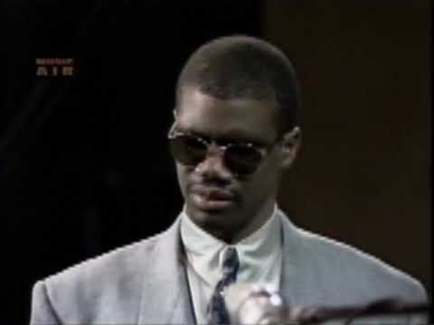 MARCUS ROBERTS TRIO Live 1994 BET JAZZ CENTRAL. "Summertime/Nothing But The Blues/But Not For Me" &