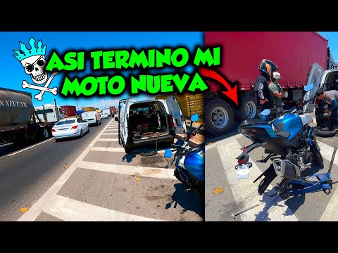 [ DANGER ON THE HIGHWAY Is this as far as we go? ] Daily observation #56 #chile #nivem #motovlog