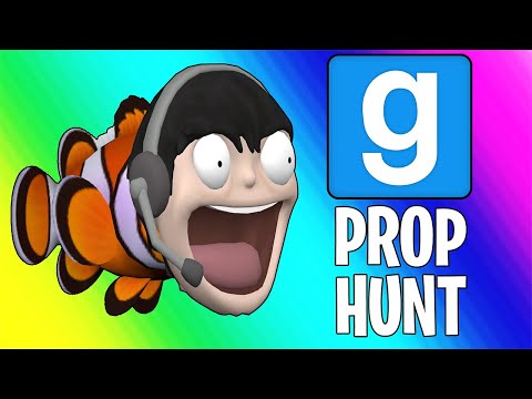 Gmod Prop Hunt - Reetaerd Fish and the Fountain of Views! (Garry's Mod Funny Moments)