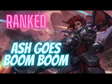 Aggressive ASH in ICE MINES (Battering Ram) Paladins Ranked Gameplay