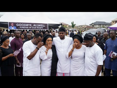 Full Video! Goodbye, Allwell’ —Iyabo Ojo,Odunlade,Toyin Abraham, Femi in Tears at Her Final Burial