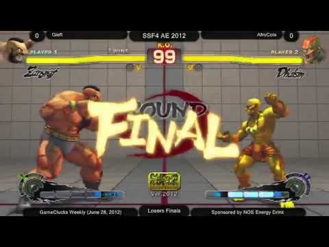 Gieft (ZA) vs AfroCole (DH) - Losers Finals - AE 2012 - Thursdays @ GameClucks - GCFGL W17