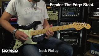 Video thumbnail for Fender The Edge Stratocaster -Sound Demo by Bonedo Synthesizers