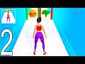 Twerk Race 3d Gameplay Walkthrough Part 2 Funny Satisfying IOS Android