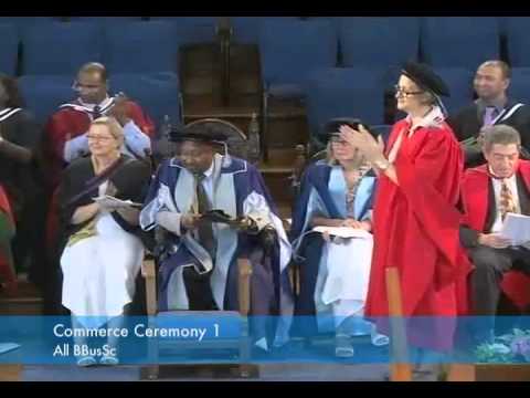 UCT Graduation: 13 December 2012 - Day 2 (Morning) -  Commerce Ceremony 1