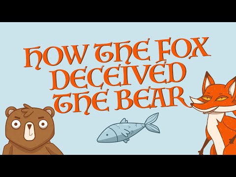 Basme pentru copii - Cum a înșelat vulpea ursul - Poveste pentru copii