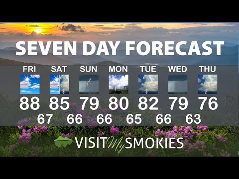 Smoky Mountain Weather for Week of October 15 2018