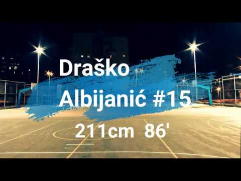 Drasko Albijanic 2018/19 Season Higlights || ABA 2 League || OKK Spars Sarajevo