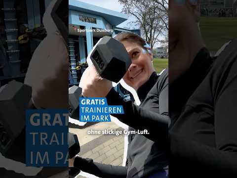 Video Thumbnail: Dieses Outdoor-Gym ist GRATIS! 🤯🏋️ | kugelzwei WDR #shorts
