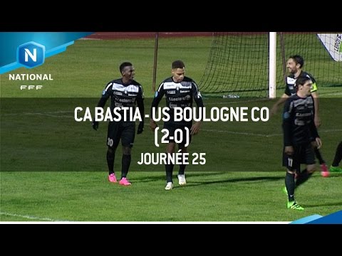 J25 : CA Bastia - US Boulogne CO (2-0), le résumé