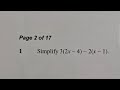 Fully Solved Paper 1 2024 Mathematics Internal ECZ 2024
