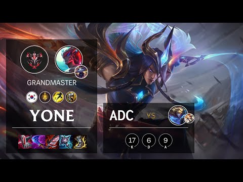 Yone ADC vs Ezreal - KR Grandmaster Patch 11.23