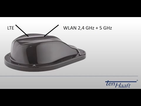 NEU 2021: LTE + WLAN für unterwegs: ten Haaft Neuheiten 2021 für's Wohnmobil auf dem Dach.