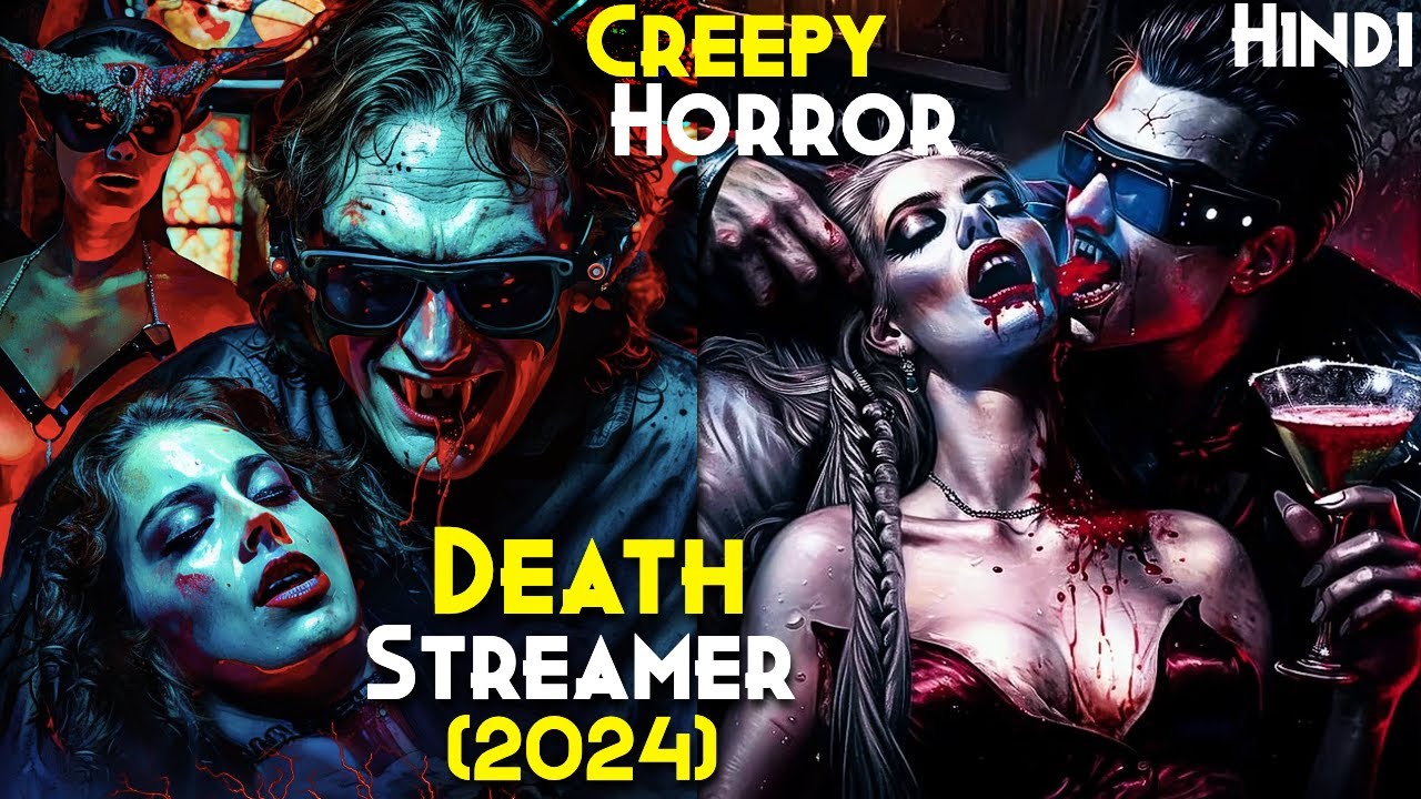Real Black Magic Blood RITUAL : Death Streamer (2024) Explained In Hindi | 2024 SHUDDER Horror Film