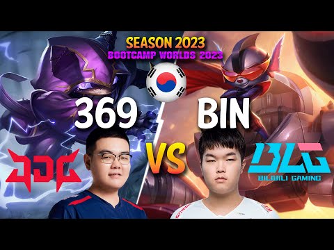 JDG 369 vs BLG Bin - 369 KENNEN vs Bin RUMBLE Top - Patch 13.21 KR Ranked