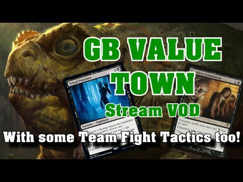 MODERN GB Value Town followed by TFT - MTG Stream VOD