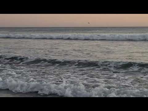 #longbeach #sunset #waves