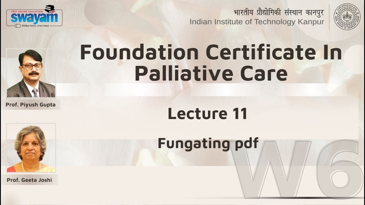 Week 6: Lecture 11 - Fungating pdf