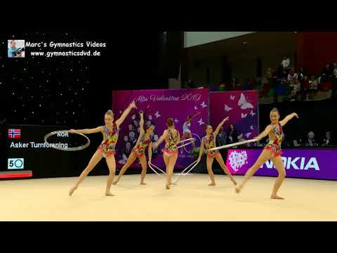 Asker Turnforening (NOR) - FIG-Juniorgroup 09 - Miss Valentine Cup Tartu 2019