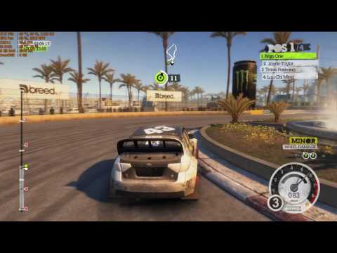 Colin McRae Dirt 2 Walkthrough Part 117 - "L.A: Recaro Last Man Standing"