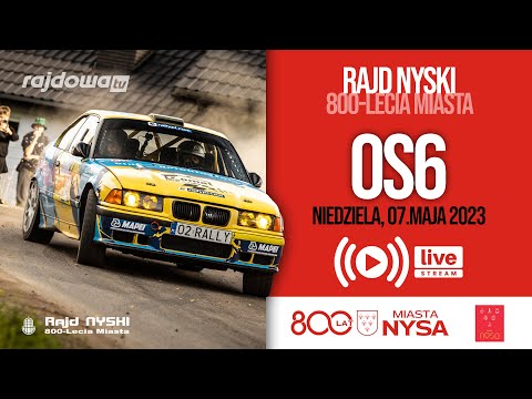 NA ŻYWO - OS6 Rajd Nyski 2023 - LIVE STREAM
