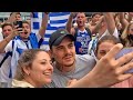 FANS GO MENTAL FOR GEORGE KAMBOSOS AT AUSTRALIAN OPEN! CHEER & CHANT FOR HIM WHILE KAMBOSOS SMILES