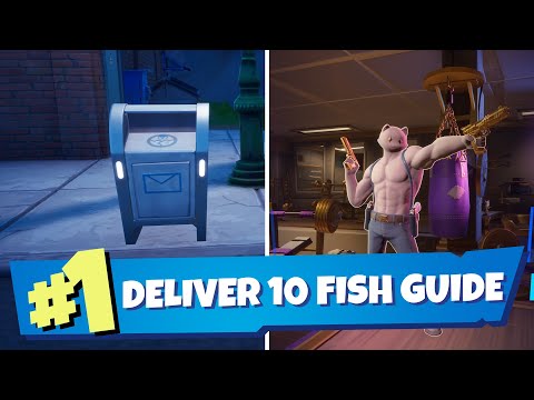Deliver Fish to Shadow / Deliver Fish to Ghost Guide - Fortnite Meowscles Mischief Challenge