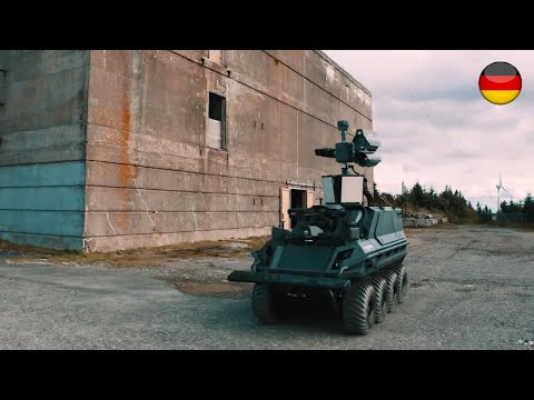 German weapons maker unveils its new unmanned ground vehicle