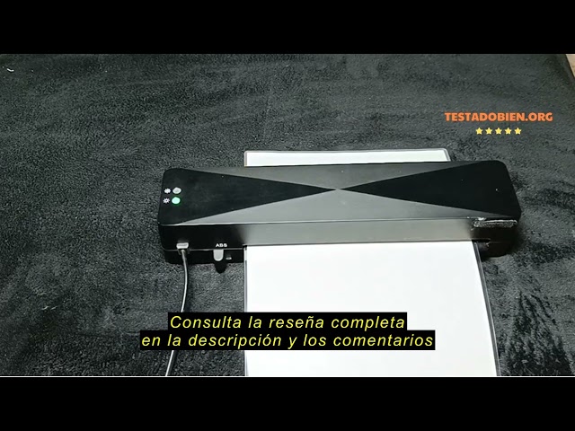 Vídeo relacionado con Fellowes Pack de 100 fundas plastificar A4, brillo, formato A4, 80 micras, con flechas direccionales ImageLast, fundas para plastificadora adecuadas para fotos y avisos