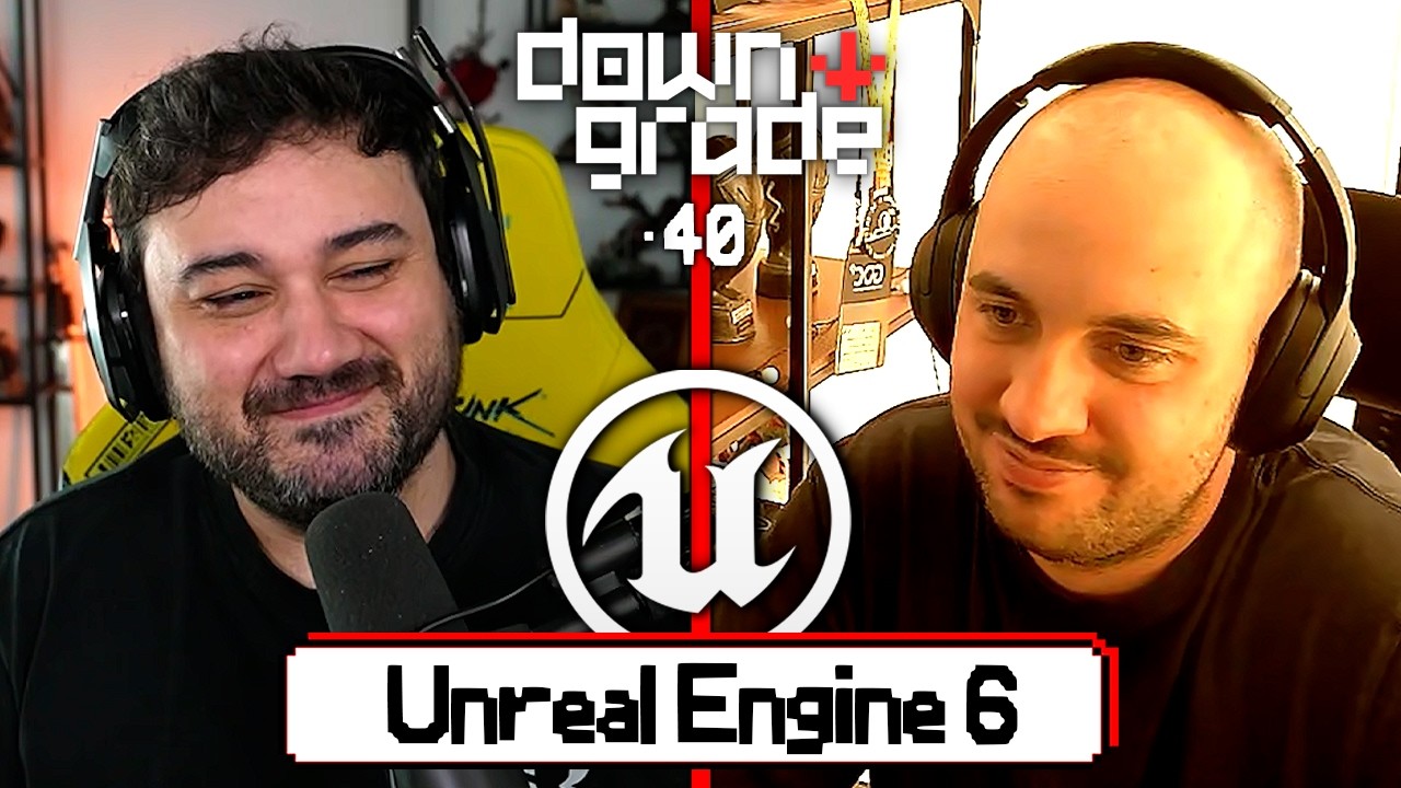 Downgrade #40 Carlos Coronado | ¿Por qué los juegos salen ROTOS?, The Witcher 4 y Unreal 6