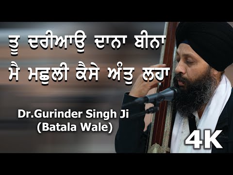 4K | Too Dhareeaau Dhaanaa Beenaa | Dr Gurinder Singh Ji Batala Wale & Jatha