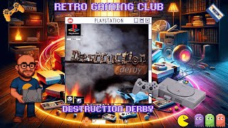 Destruction Derby | PS1 | Total Car Chaos & Wreck-Fest Racing! 🚗🔥💥| Review & Gameplay