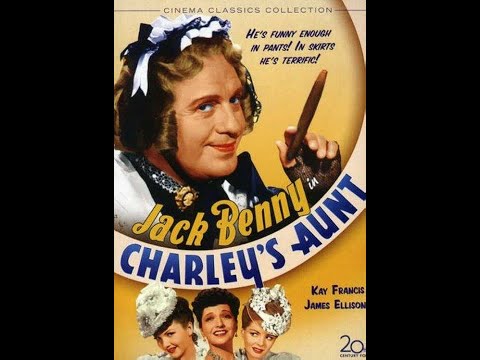 Charley's  Aunt 1941 Comedy Jack Benny, Kay Francis & Anne Baxter Comedy Romance FULL Movies ENGLISH